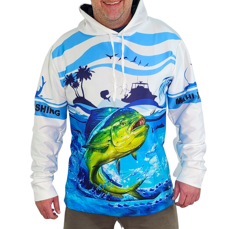 Mahi Mahi Fishing Hoodie Guts Fishing Apparel