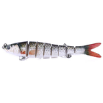 Buy 13.7 CM 8 Segment Swimbait Lure V1 8 Segment Swimbait Lure 13 CM Guts Fishing Apparel Australia