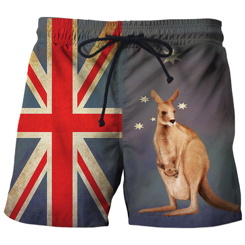 Buy Aussie Kangaroo Rustic Shorts Aussie Kangaroo Rustic Boardshorts Guts Fishing Apparel Australia
