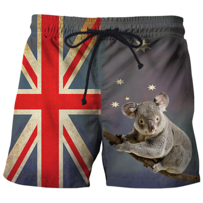 Buy Aussie Koala Rustic Shorts Aussie Koala Swimming Shorts Guts Fishing Apparel Australia