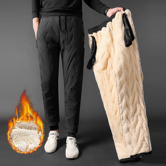 Shop Generic Thermal Fleece Lined Sweatpants Women Jogger Pants