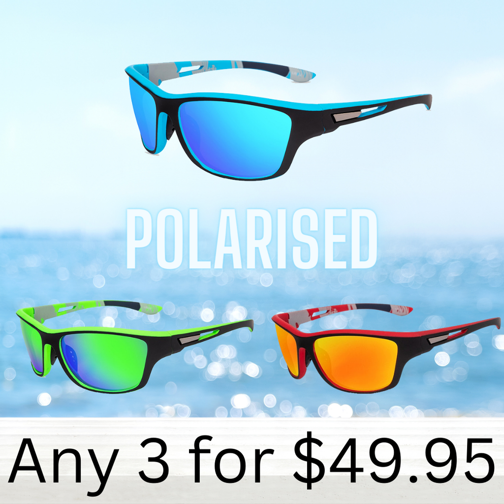 Buy Polarised Fishing Sunglasses - Any 3 For $49.95 Australia