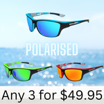 Buy Polarised Fishing Sunglasses - Any 3 For $49.95 Australia