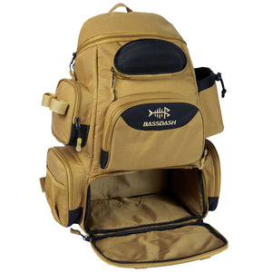 Buy Bassdash Fishing Backpack Khaki Australia