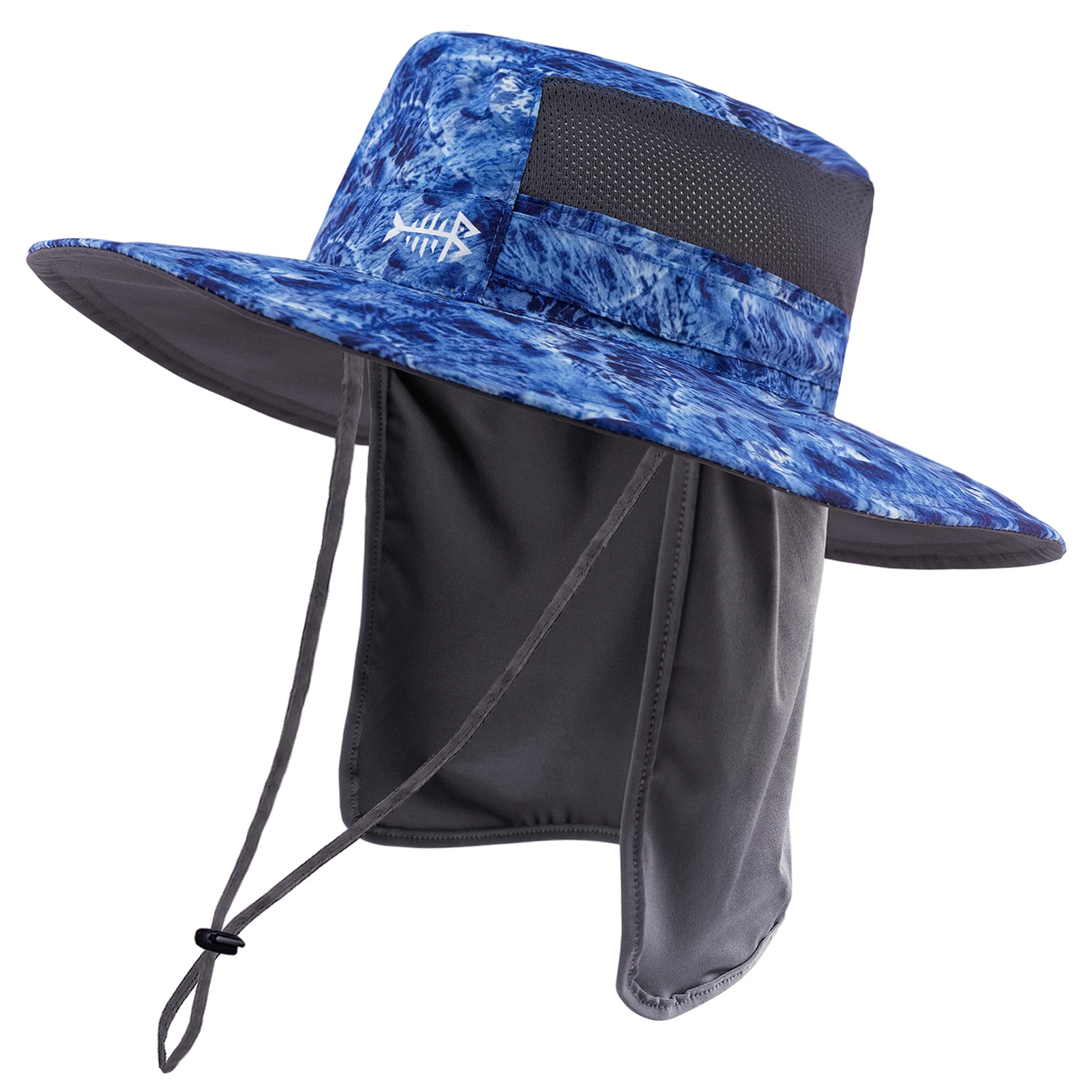 Bassdash Flap-Back Fishing Hat