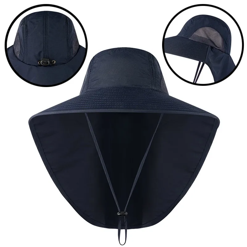 Wide Brim Fishing Hats With Neck Cover – Guts Fishing Apparel