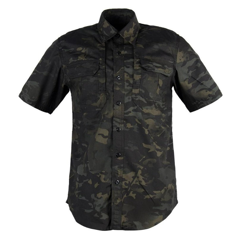 Buy Camouflage Army Shirts CPBLACK / S Australia