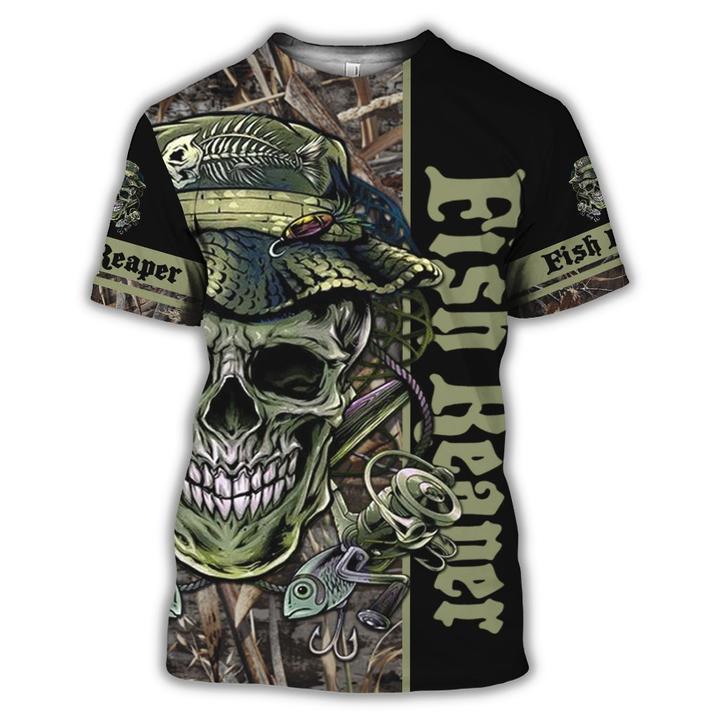 Fish Reaper T-Shirt Guts Fishing Apparel 