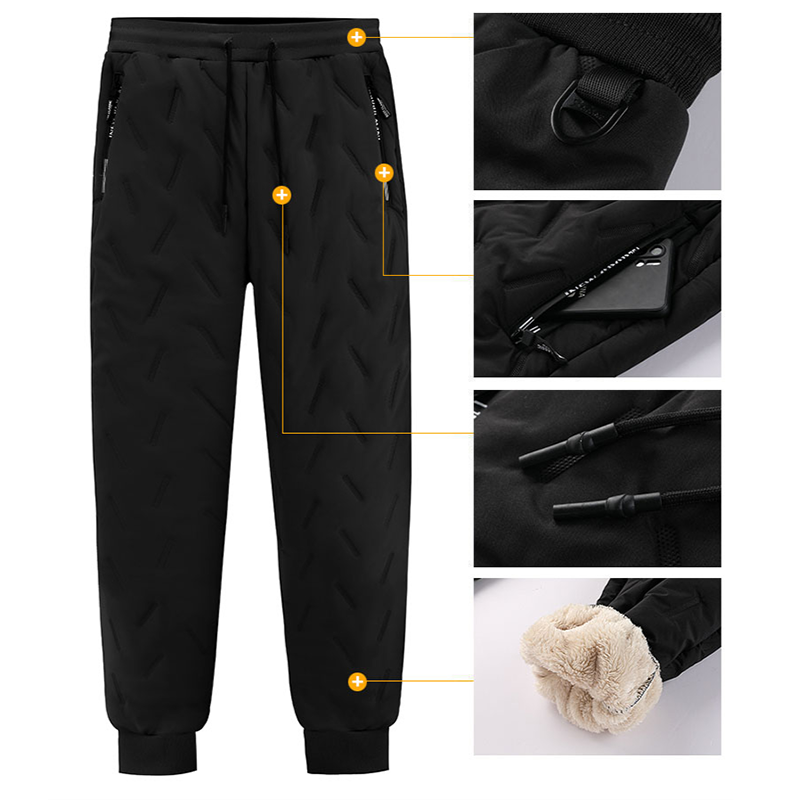 Pioneer Camp Thick Fleece Pants Men Top Quality Autumn Winter Warm Male  Sweatpants Brand Clothing Joggers Pants for Me AZZ901672