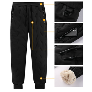 Thick Fleece Tracksuit Pants Warm Pants Guts Fishing Apparel