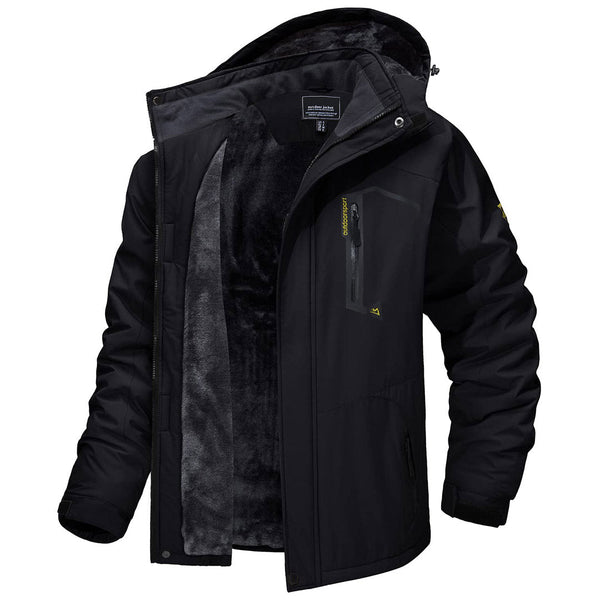 Men s Warm Waterproof Fleece Lined Jackets Guts Fishing Apparel