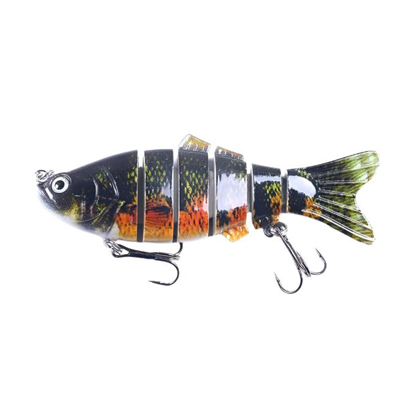 segmented wobble swimbait lure