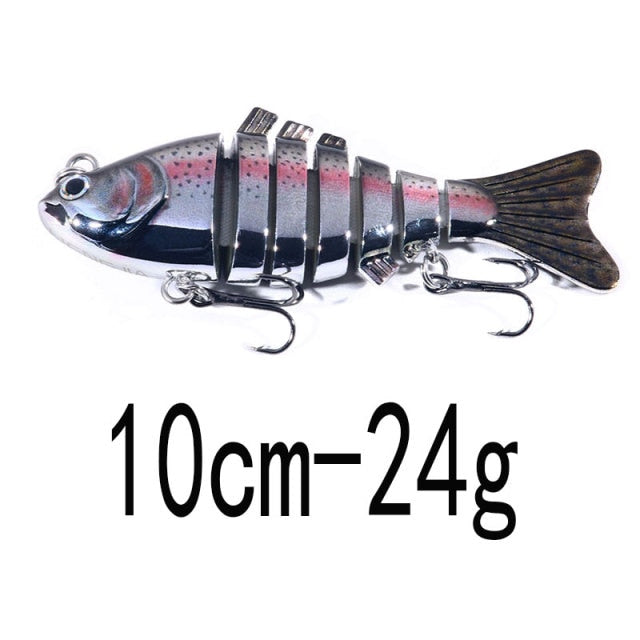 Buy 10 CM 7 Segment Swimbait Lure V60-1 Live Action Swimbait Fishing Lure Guts Fishing Apparel Australia