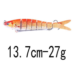 Buy 13.7 CM 8 Segment Swimbait Lure V10 13 CM 8 Segment Swimbait Lure Guts Fishing Apparel Australia