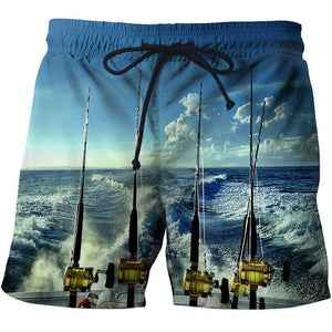 Buy 3D Fishing Shorts Game Reels Game Reel Fishing Shorts Guts Fishing Apparel  Australia