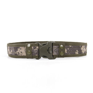 ACU army belt with quick release buckle.