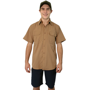 Buy Vented SS Tactical Fishing Shirts Ventilated Button Up Short Sleeve Fishing Shirt Mege Knight Australia