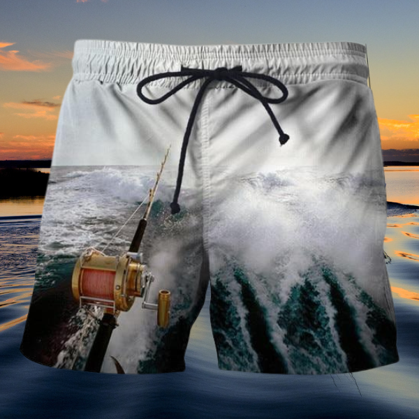 Buy 3D Fishing Shorts White Wash Guts Fishing Apparel | 3D Print Fishing Shorts Guts Fishing Apparel Australia