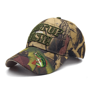 Shut Up and Fish Cap