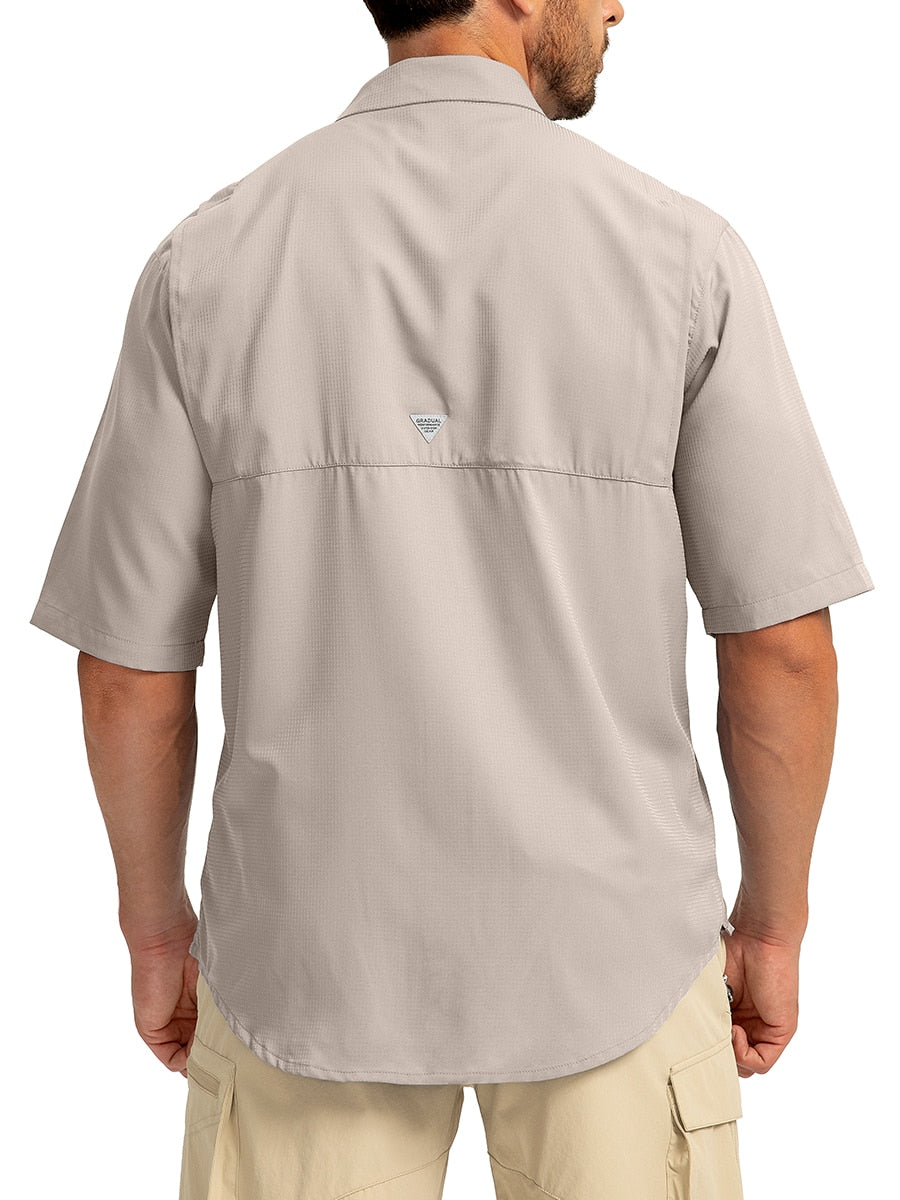 Zip Pocket Vented Shirt For Fishing & Hiking – Guts Fishing Apparel