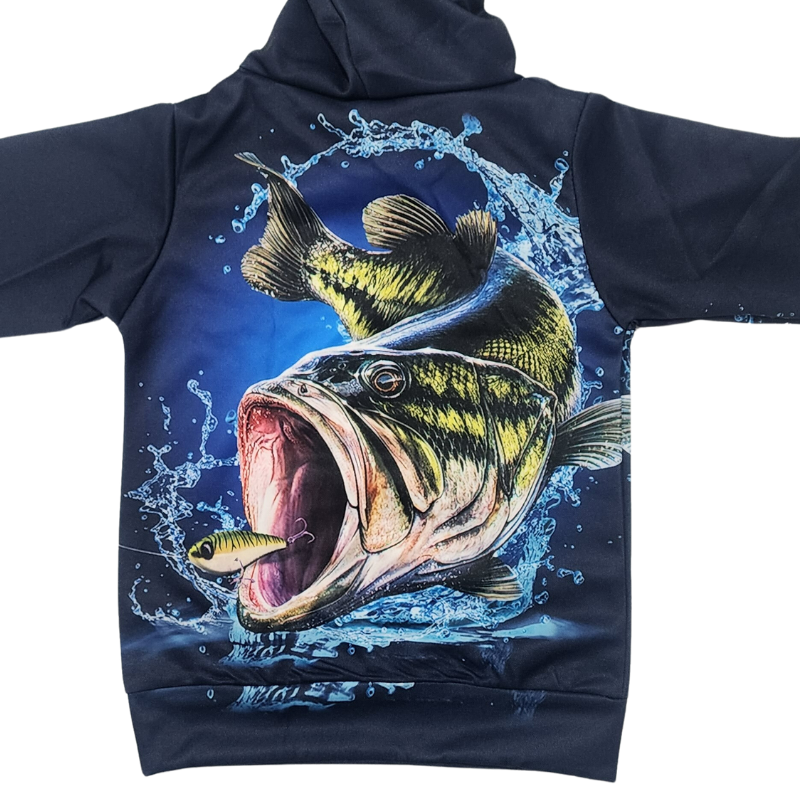 Kids Lure Chase Hoodie Guts Fishing Apparel