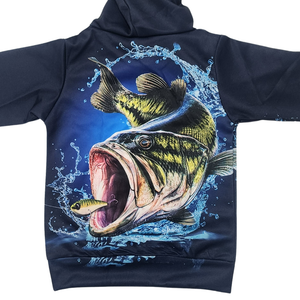 Buys kids fishing hoodies and t-shirts at Guts Fishing Apparel. 