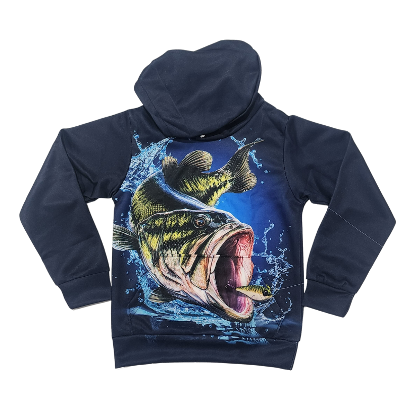 Kids Lure Chase Hoodie Guts Fishing Apparel
