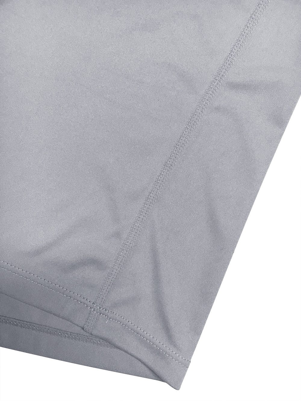 Showcasing the lightweight and quick drying fabric.