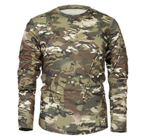 Camouflage fishing shirt. 