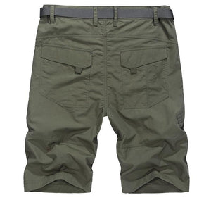 Green waterproof hiking shorts on sale at Guts Fishing Apparel.