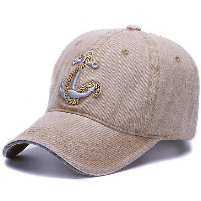 A great cap for the boatmen. The Washed Anchor baseball style hat on sale now at Guts Fishing Apparel.