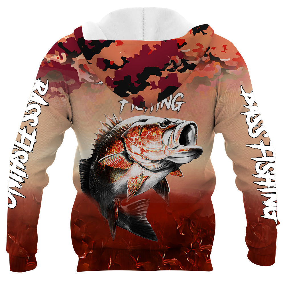 Red Bass Fishing Hoodie – Guts Fishing Apparel