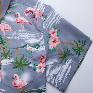 Flamingo Hawaiian Shirts Guts Fishing Apparel 