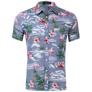 Pink Flamingo Hawaiian Shirt