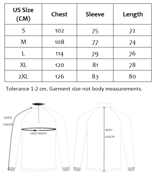 Long Sleeve Crew Neck Sun Shirts