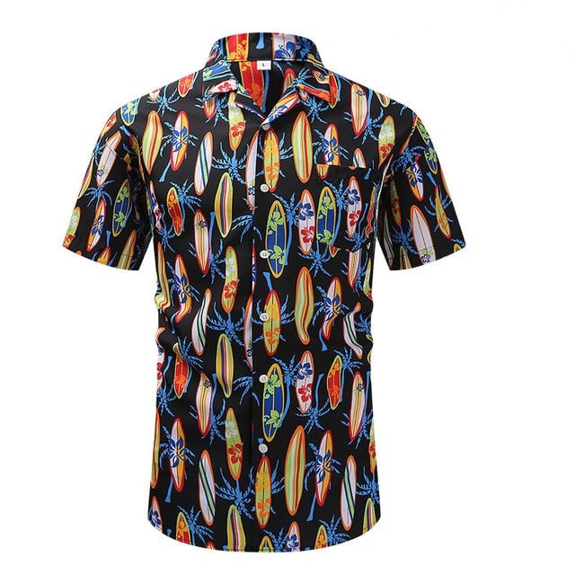 Tropical Surfboard Hawaiian Shirt – Guts Fishing Apparel